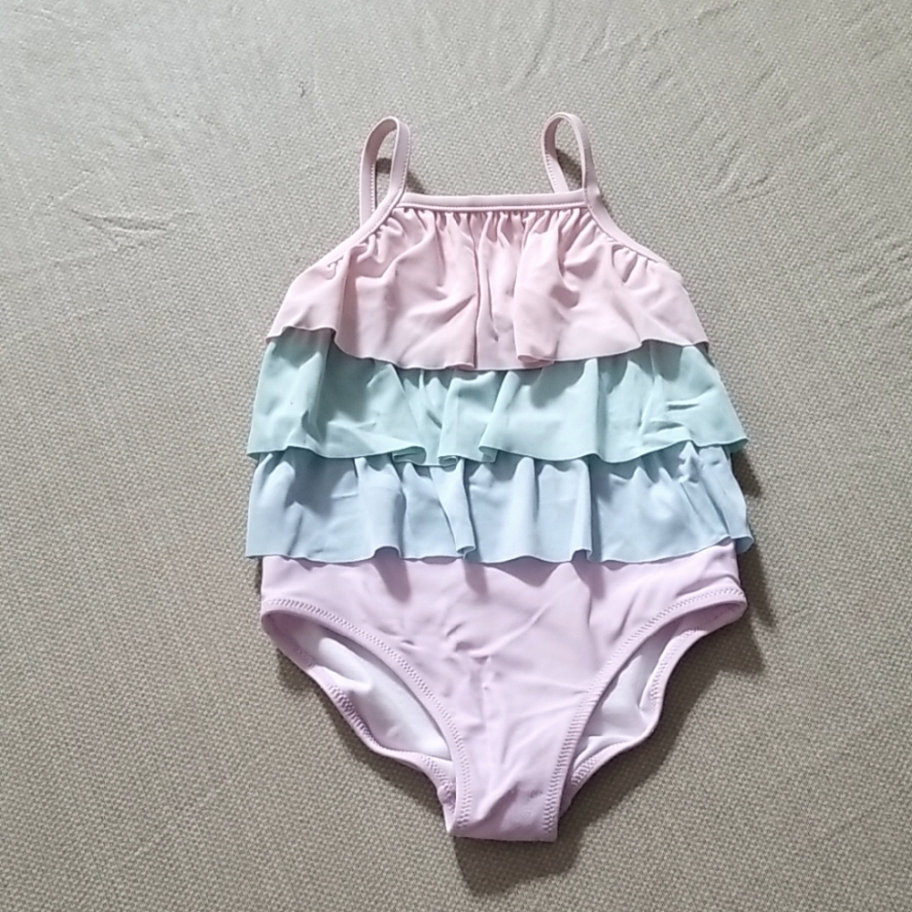 ❣5 for $25 Sale❣ Pastel Ruffle Swimsuit